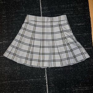 Aritzia mini school skirt